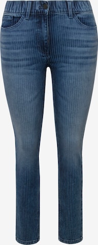 Ulla Popken Regular Jeans in Blauw: voorkant