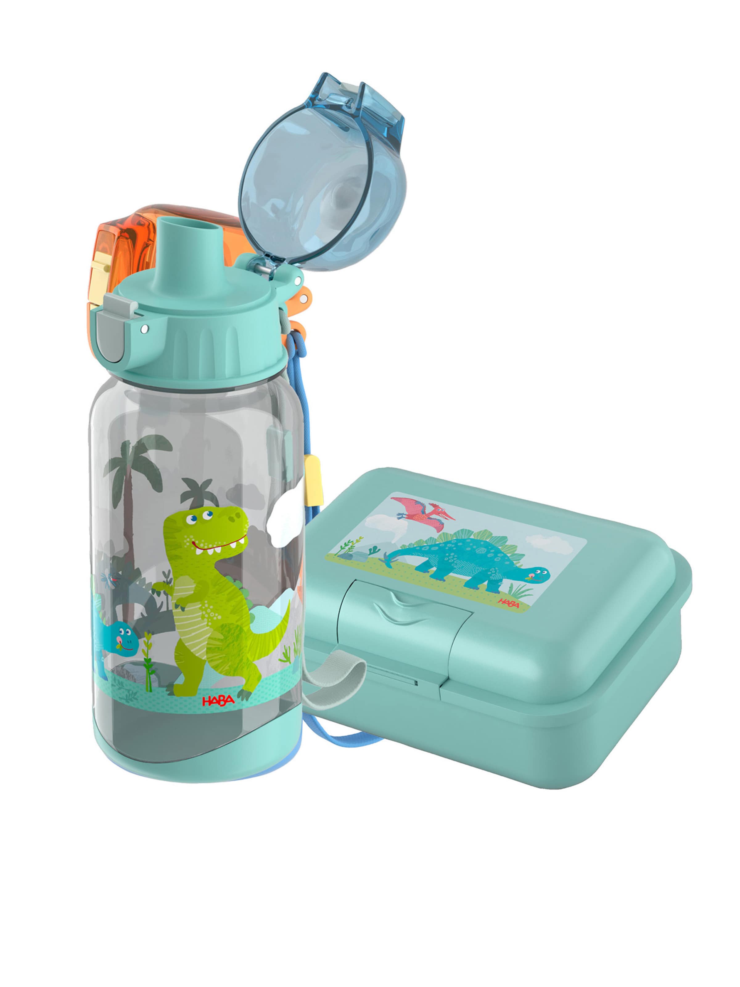 HABA Game ' Trinkflasche & Brotdose im Doppelpack ' in Mixed colours: front