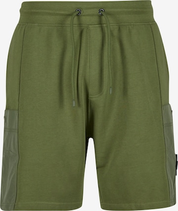 Weekend Offender Regular Broek 'Chiyoda' in Groen: voorkant