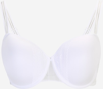 PASSIONATA T-shirt Bra 'Maddie' in White: front