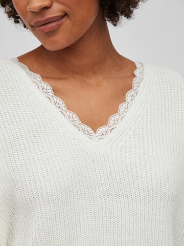 VILA Sweater 'Oa' in White