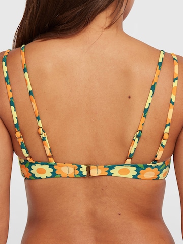 O'NEILL Сутиен с триъгълни чашки Бански тип бикини в жълто