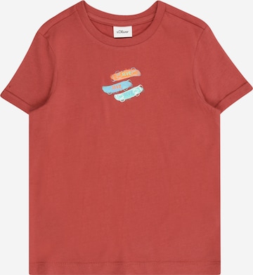 T-Shirt s.Oliver en rouge : devant