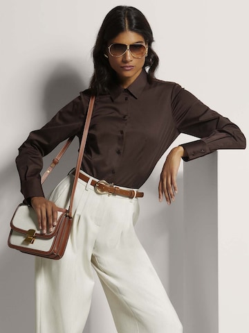 Chemisier MADELEINE en marron