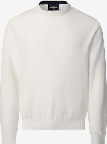 Hackett London Pullover in Weiß: Vorderseite