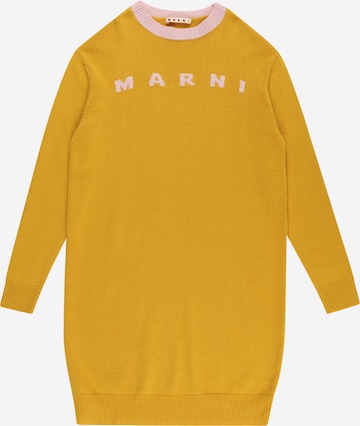 Marni - Vestido em amarelo: frente