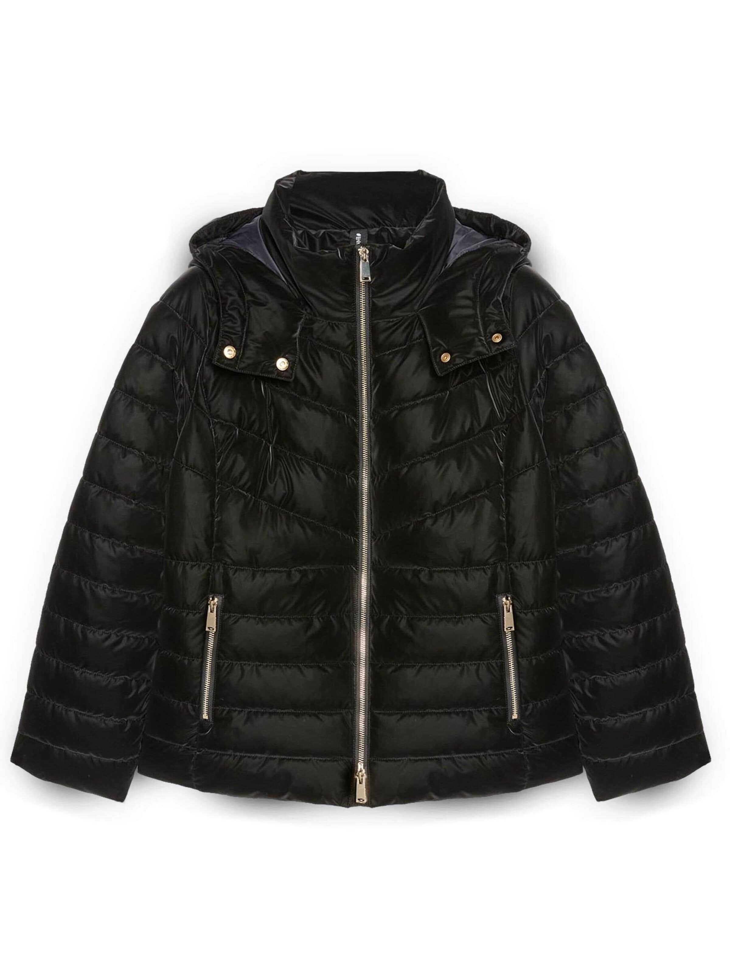 Veste d’hiver Fiorella Rubino en noir : devant