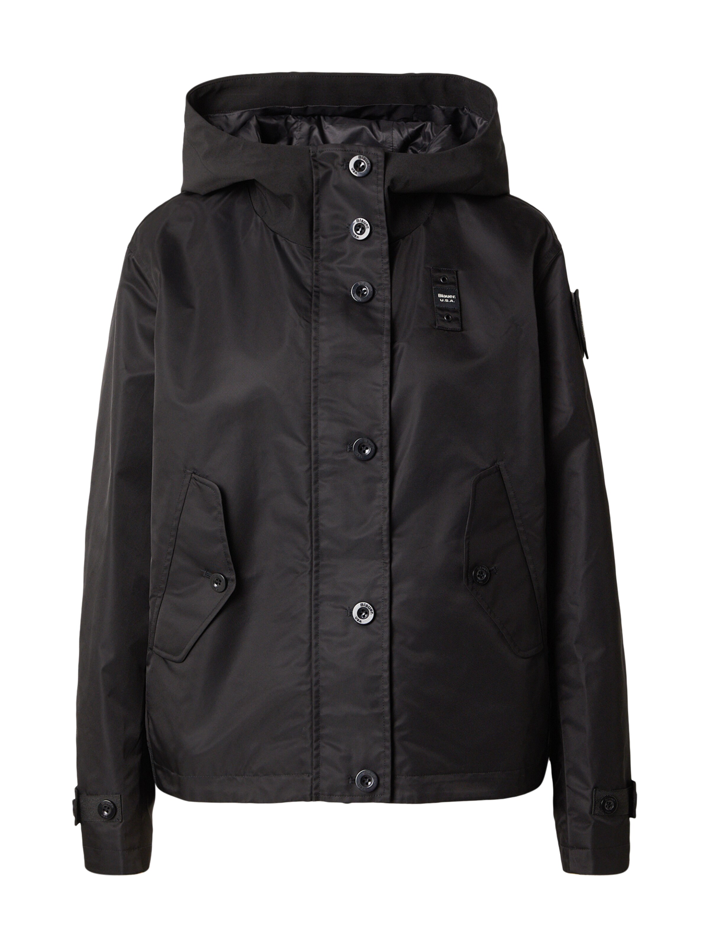 Veste mi-saison Blauer.USA en noir : devant