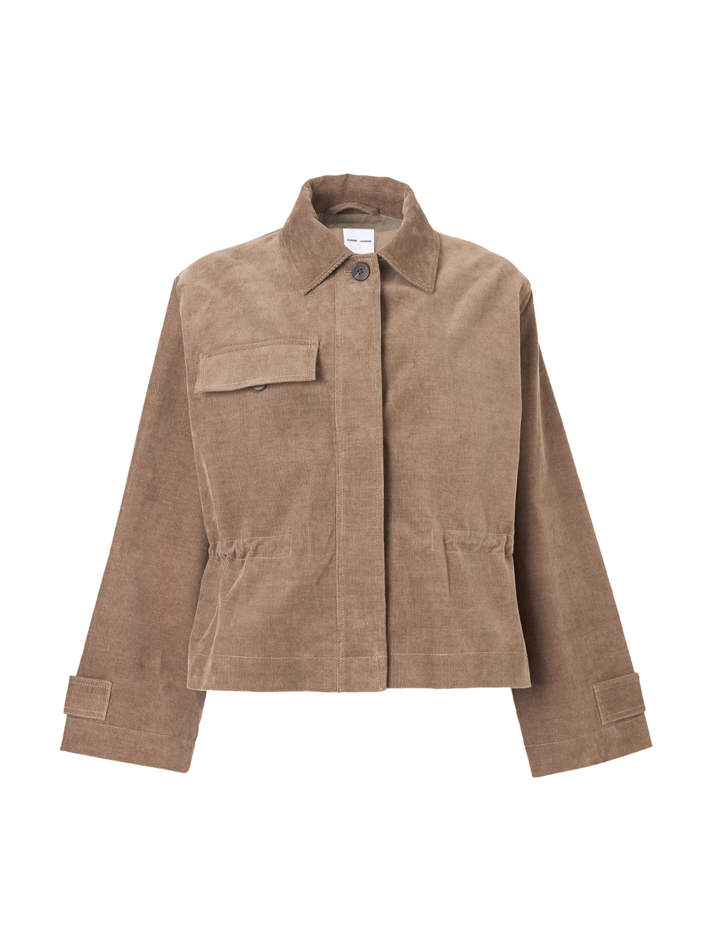 Samsøe SamsøePrijelazna jakna 'Salixa' - siva boja: prednji dio