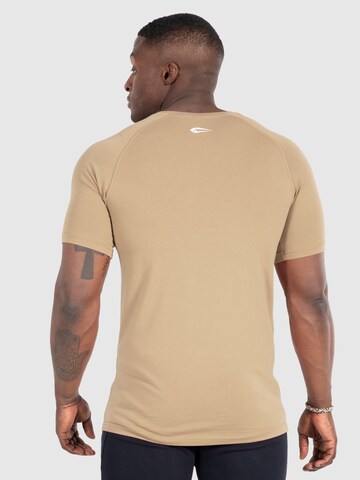 T-Shirt 'Timmy' Smilodox en beige