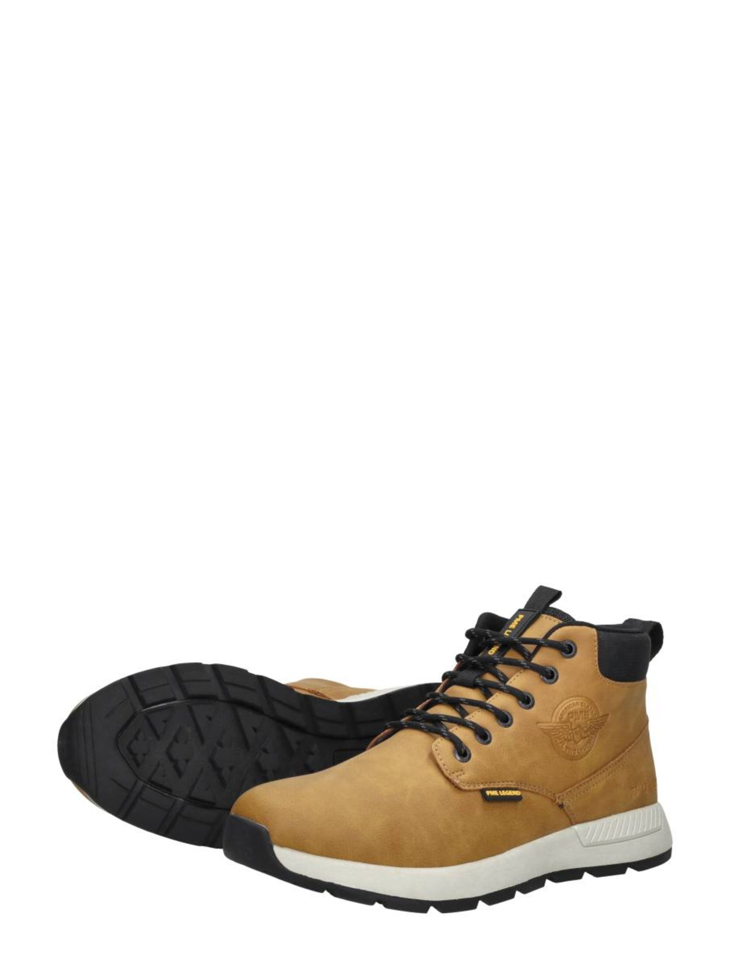 PME Legend Lace-up boot 'Ribber' in Yellow