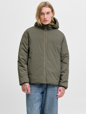 JACK & JONES Зимно яке 'JJEBrook' в зелено