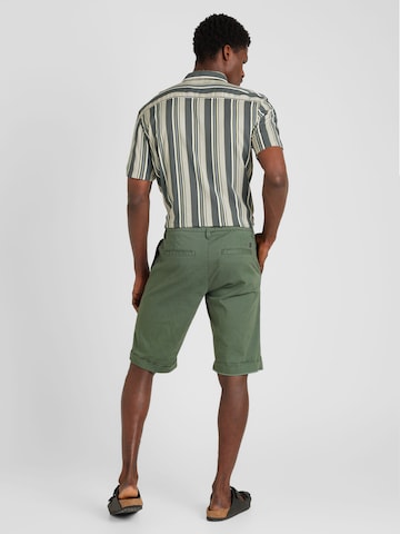 Regular Pantalon chino Jack's en vert