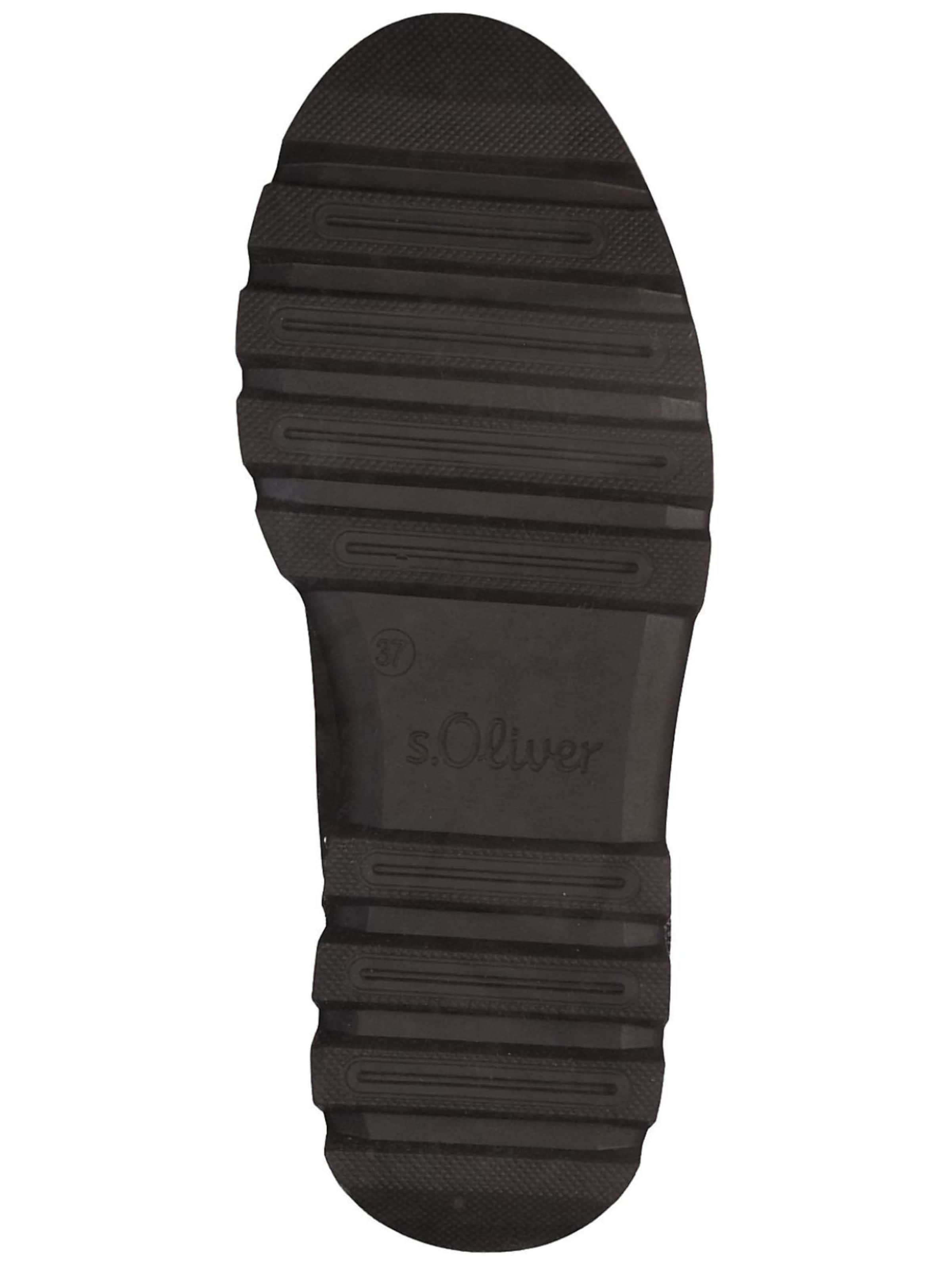 Bottines à lacets s.Oliver en vert