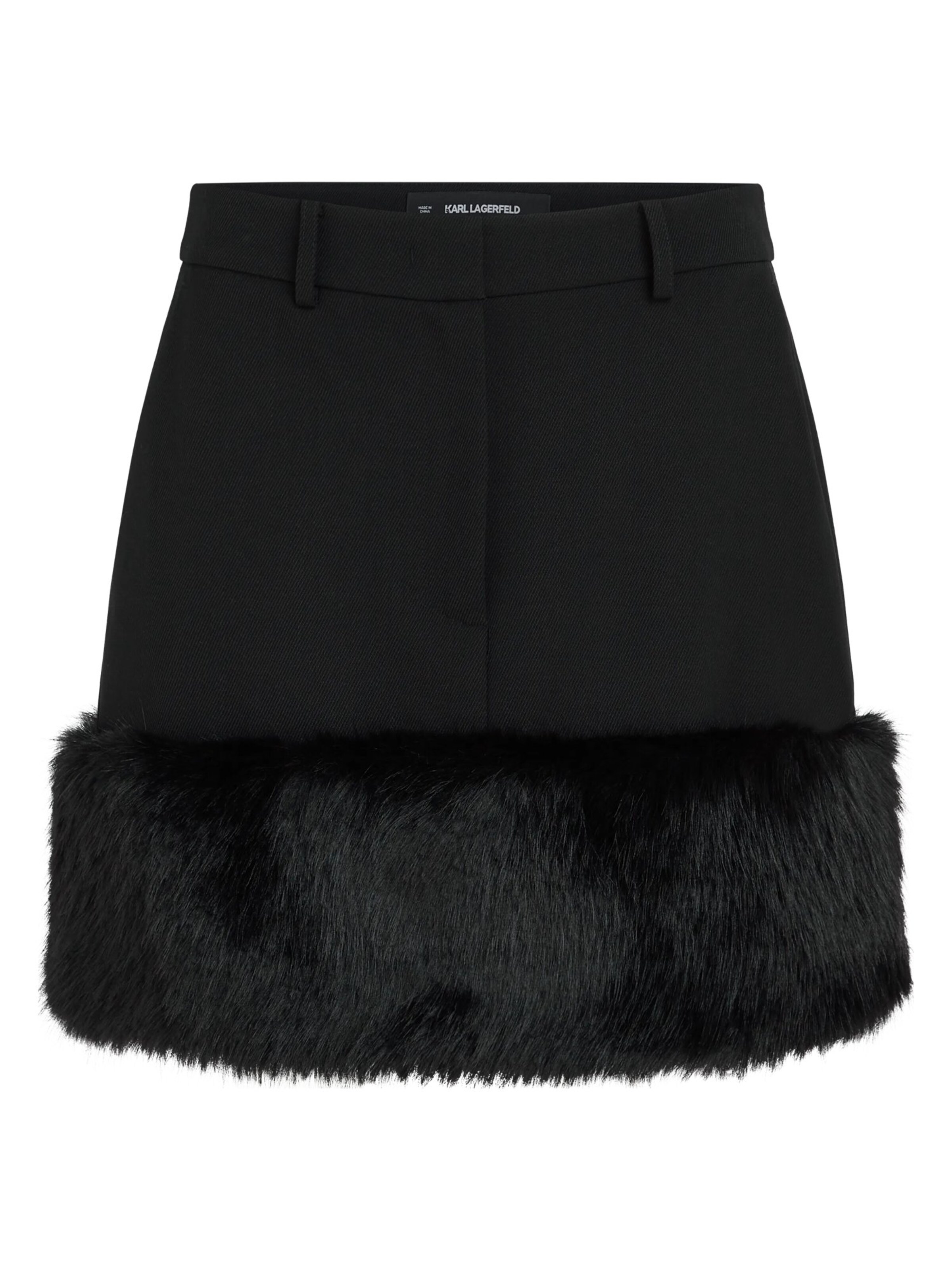Karl Lagerfeld Skirt in Black: front