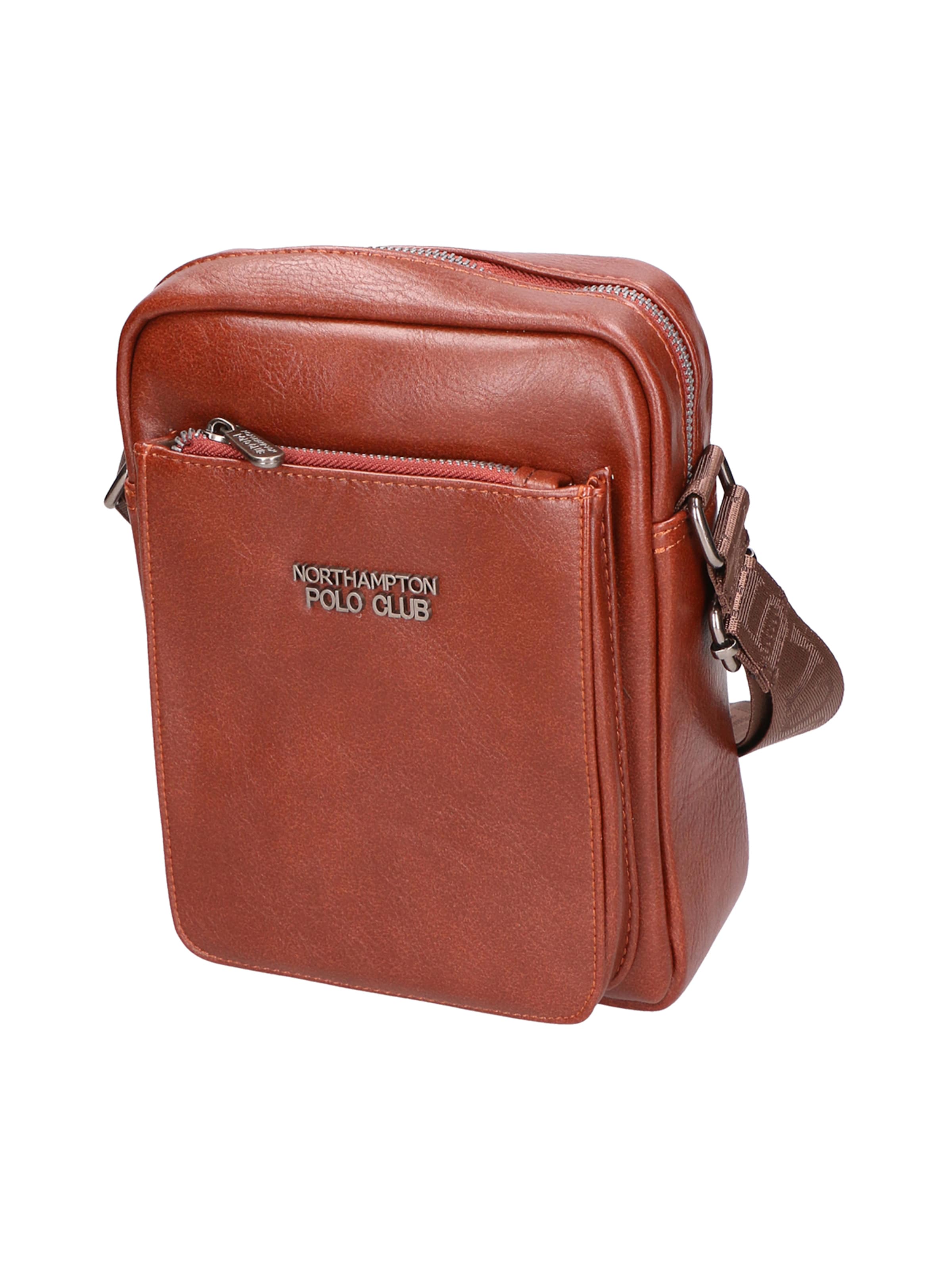 Borsa a spalla di Northampton Polo Club in marrone
