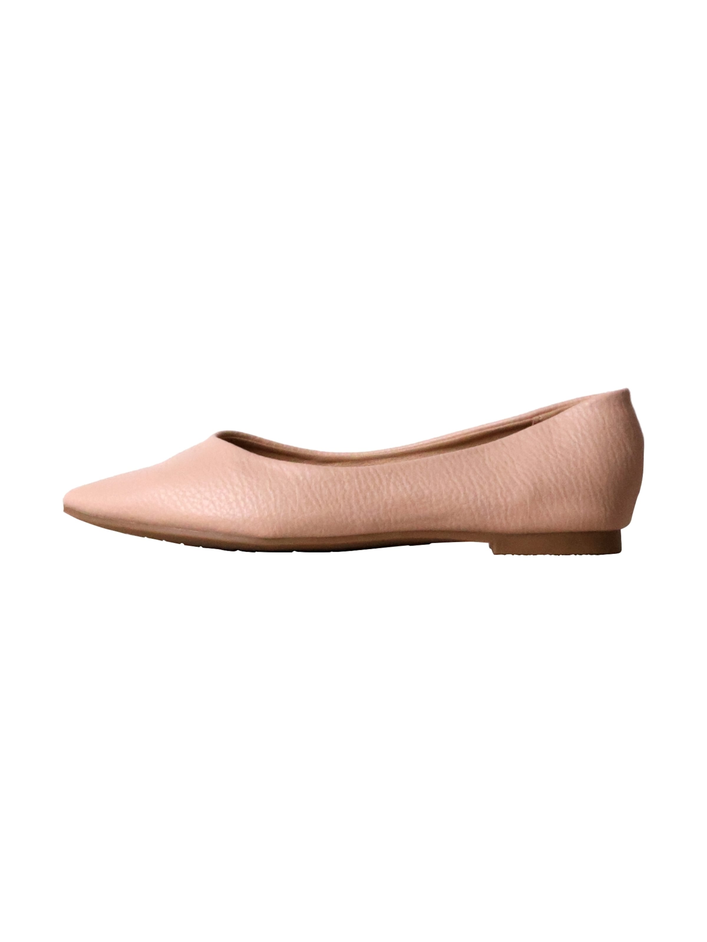 Super Mode Ballet Flats in Pink: front