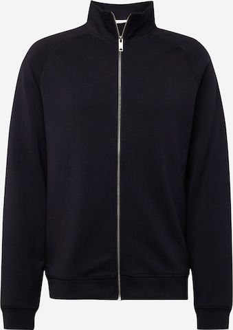 Casual Friday Sweat jacket 'Sigurd' in Black: front