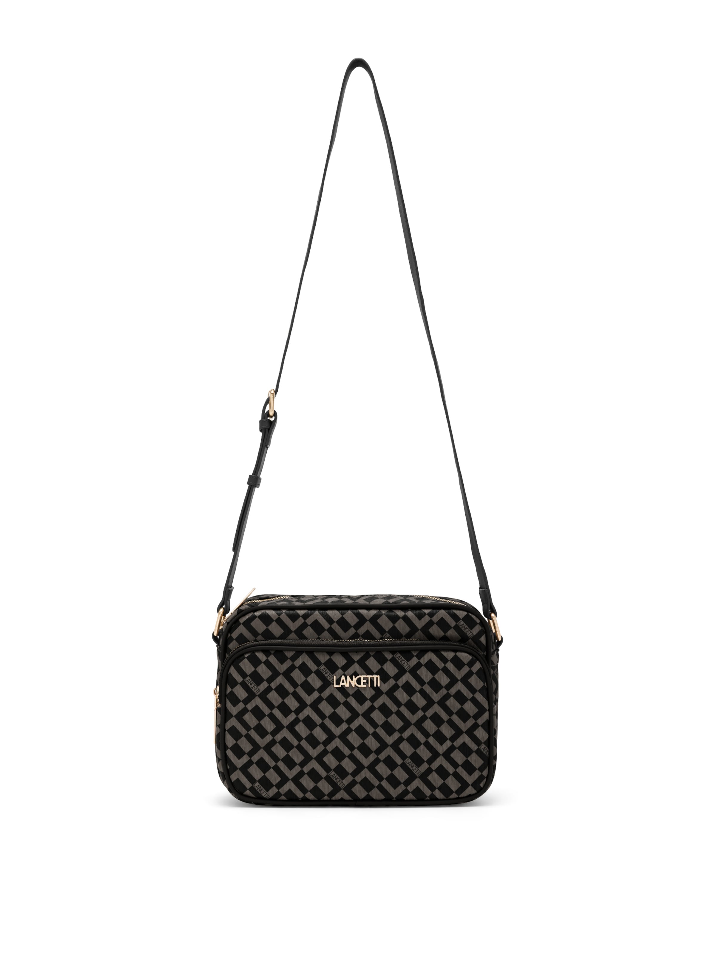 Sac à bandoulière 'Tokai 2' Lancetti en noir