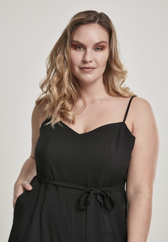 Urban Classics - Macacões ' Ladies Spaghetti Jumpsuit ' em preto