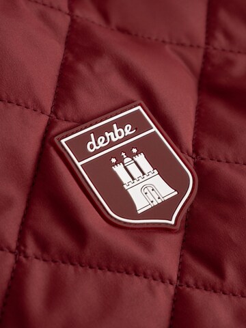 Derbe Between-Season Jacket 'Quiltby' in Red
