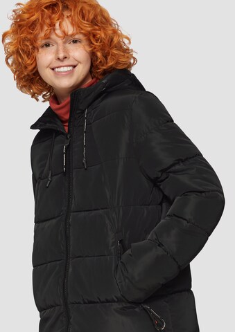 QS Wintermantel in Zwart