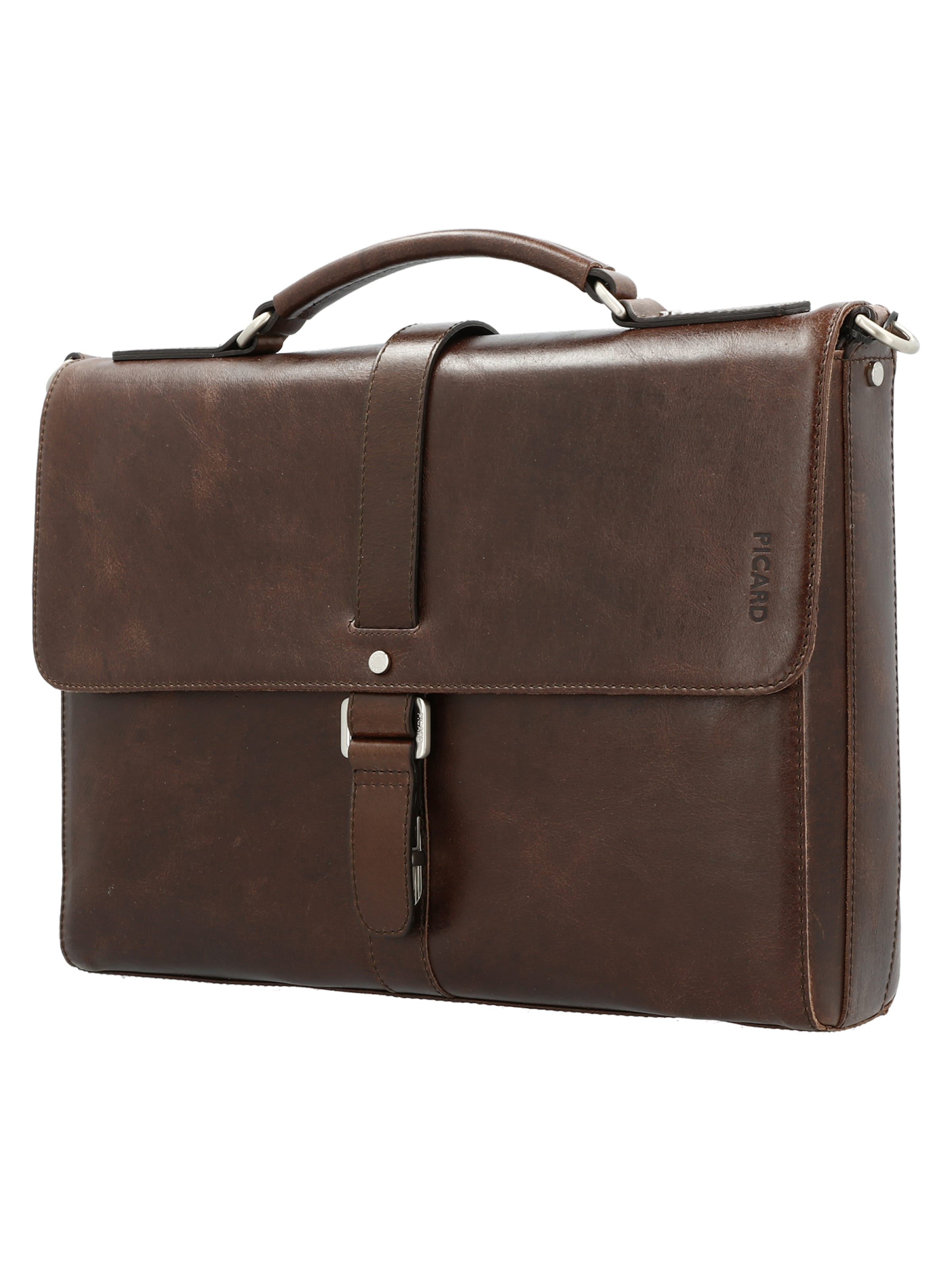 Picard Aktentasche 'Buddy' in Braun
