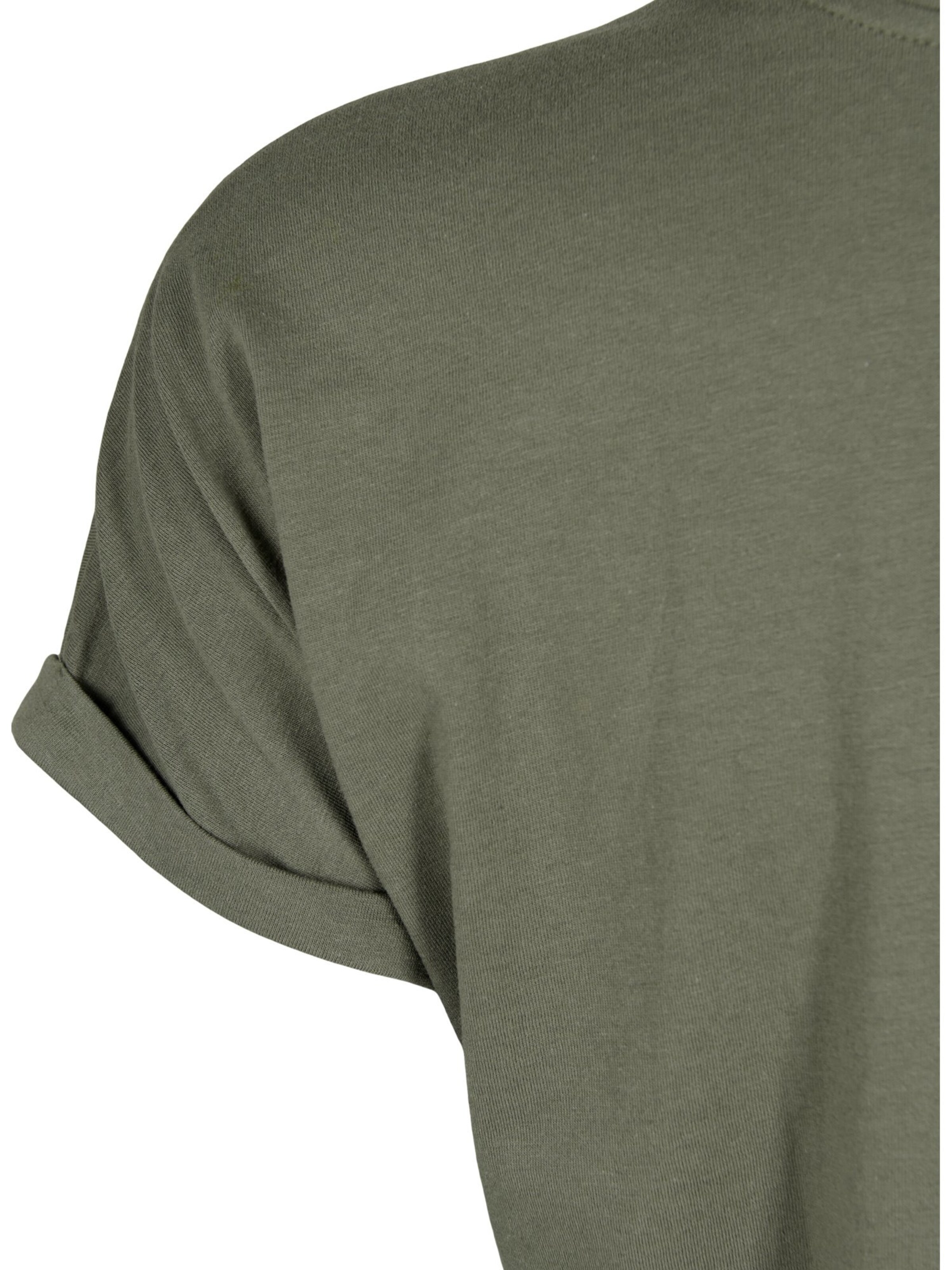 Zizzi Koszulka 'KATJA' w kolorze zielony