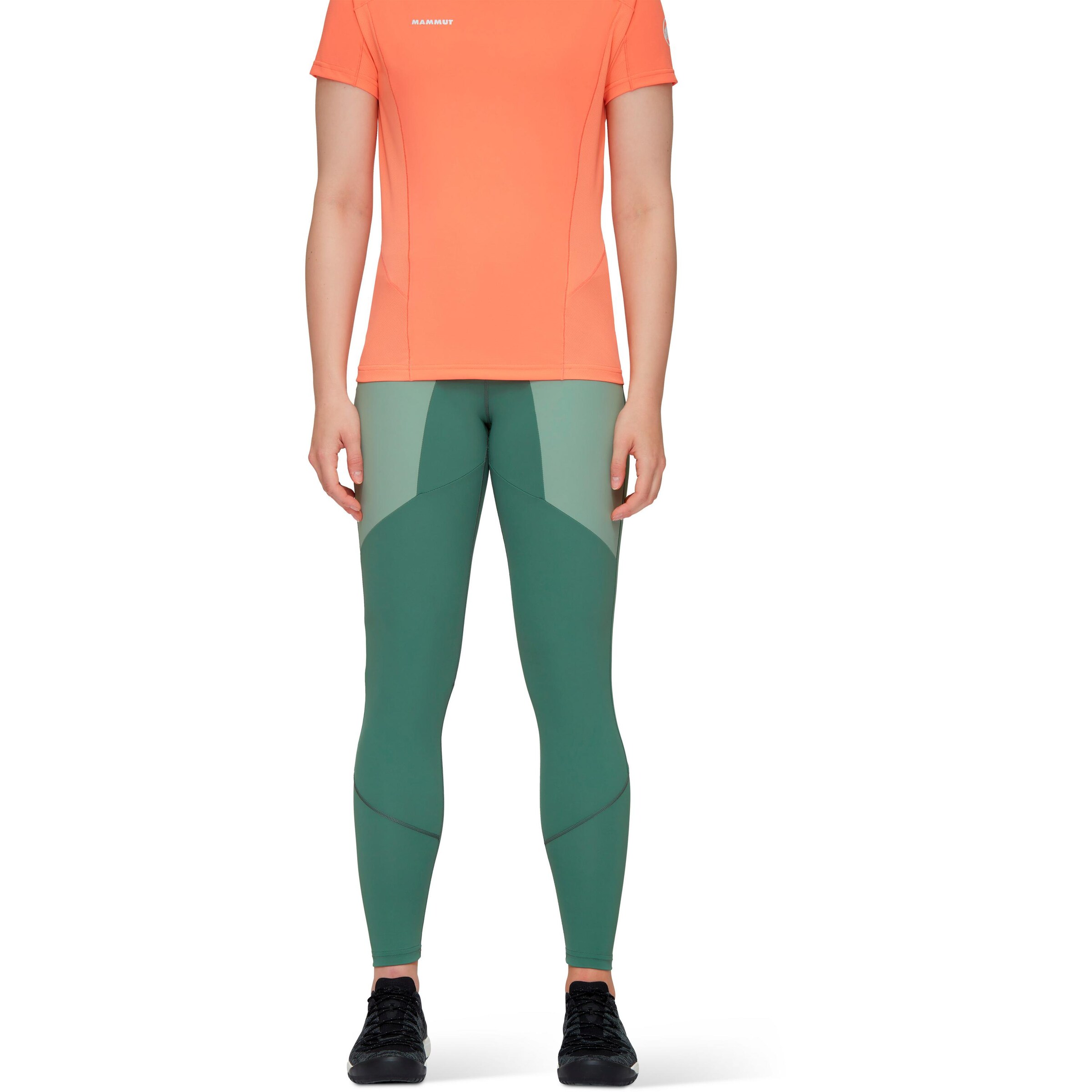 MAMMUT Skinny Sporthose 'Aenergy' in Grün