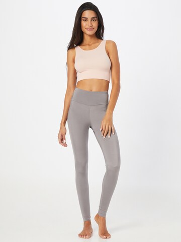 Skinny Pantaloni sportivi di Hey Honey in grigio