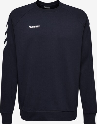 Hummel Sweatshirt in de kleur Donkerblauw / Wit, Productweergave