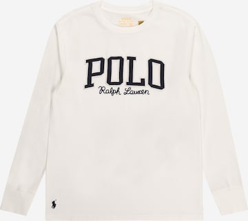 Polo Ralph Lauren Тениска в бяло: отпред