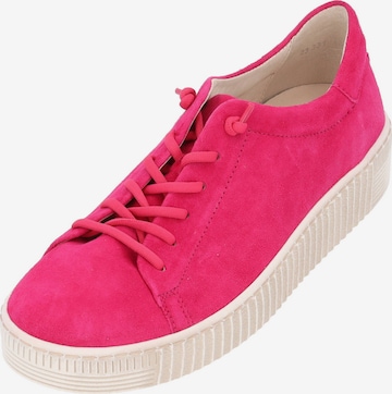 GABOR Sneakers laag in Roze: voorkant