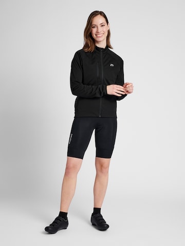 Newline Athletic Zip-Up Hoodie in Black