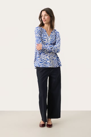 Part Two Blouse 'Tennie' in Blauw