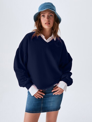 LTB Sweatshirt 'Fahozo' in Blauw: voorkant