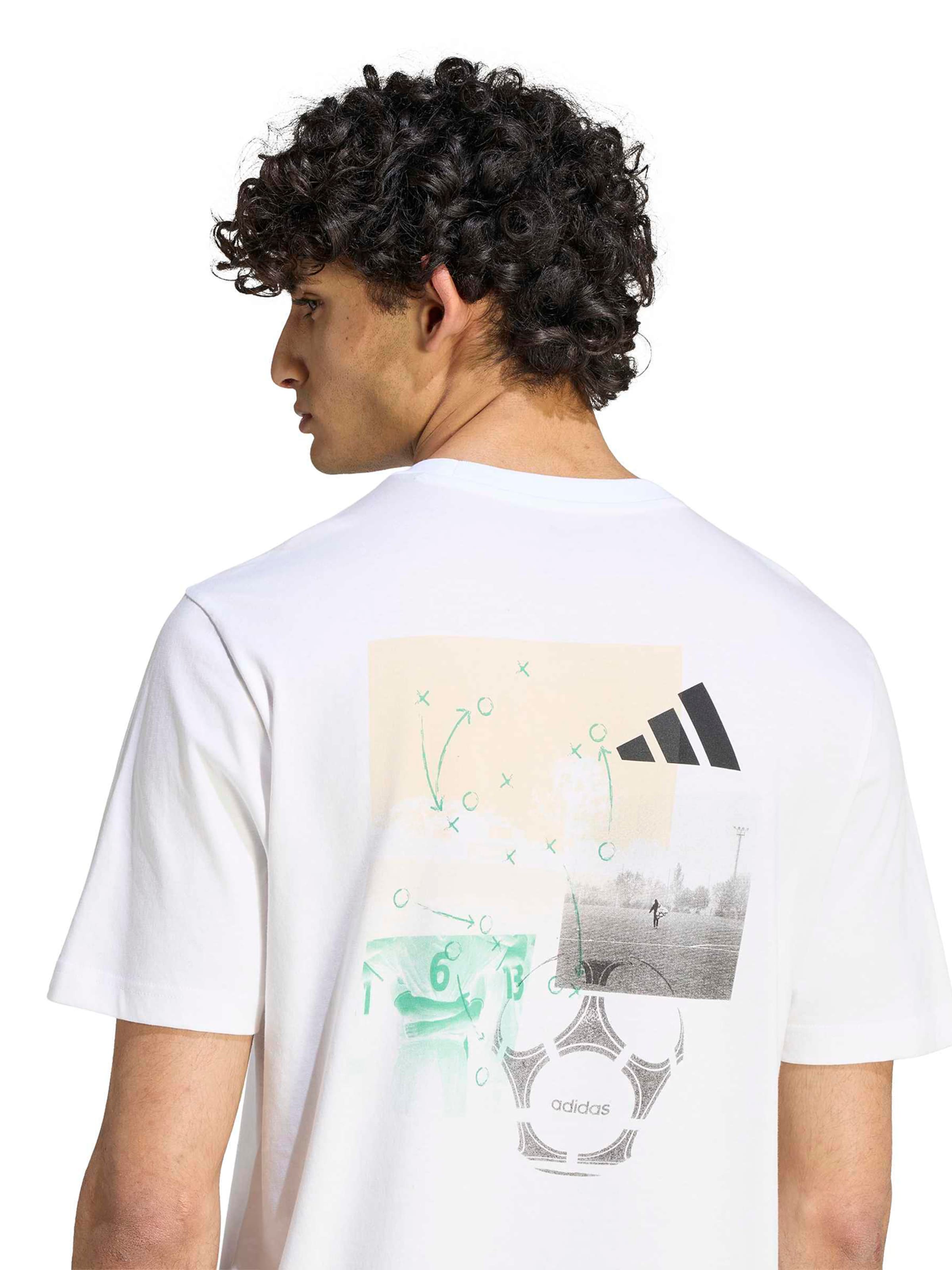 Tricou funcțional de la ADIDAS SPORTSWEAR pe alb