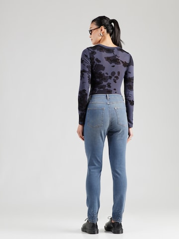 monari Slimfit Jeans '808901' in Blau