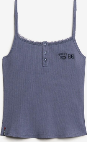 SuperdryTop ' Athletic Essentials' - plava boja: prednji dio