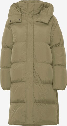 Oxmo Wintermantel 'Oxelice' in Beige: voorkant