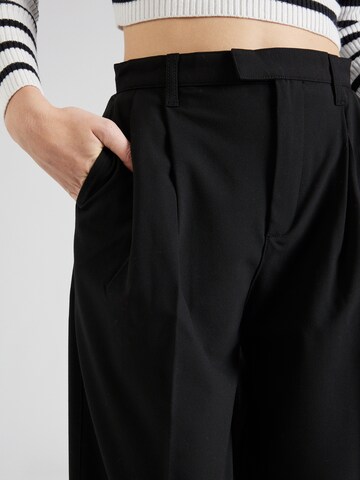 Loosefit Pantaloni con piega frontale 'Sportina Paria' di MADS NORGAARD COPENHAGEN in nero