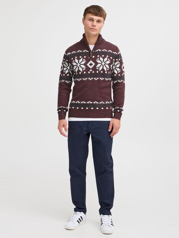 Pull-over 'Norwin' !Solid en rouge