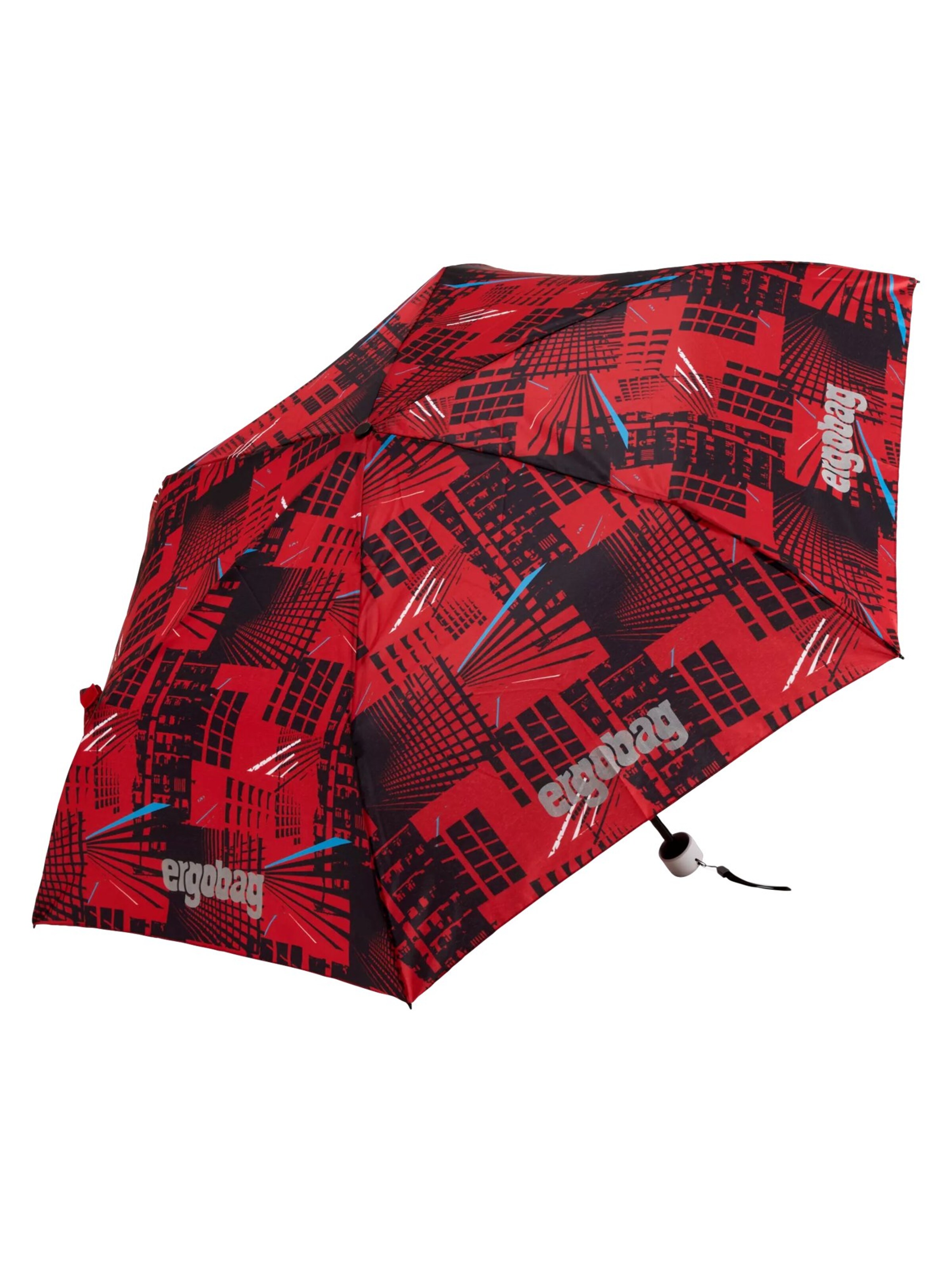 ergobag Umbrella 'Regenschirm Regenschirm' in Red: front