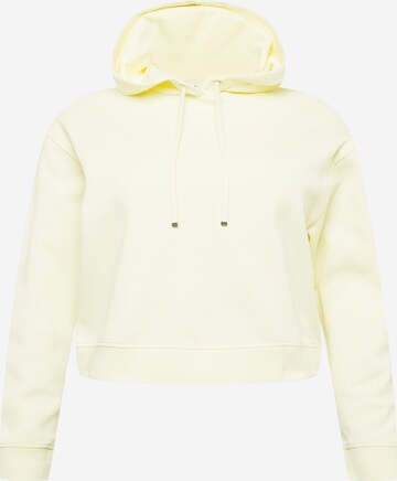 Calvin Klein Curve Sweatshirt in Yellow: front