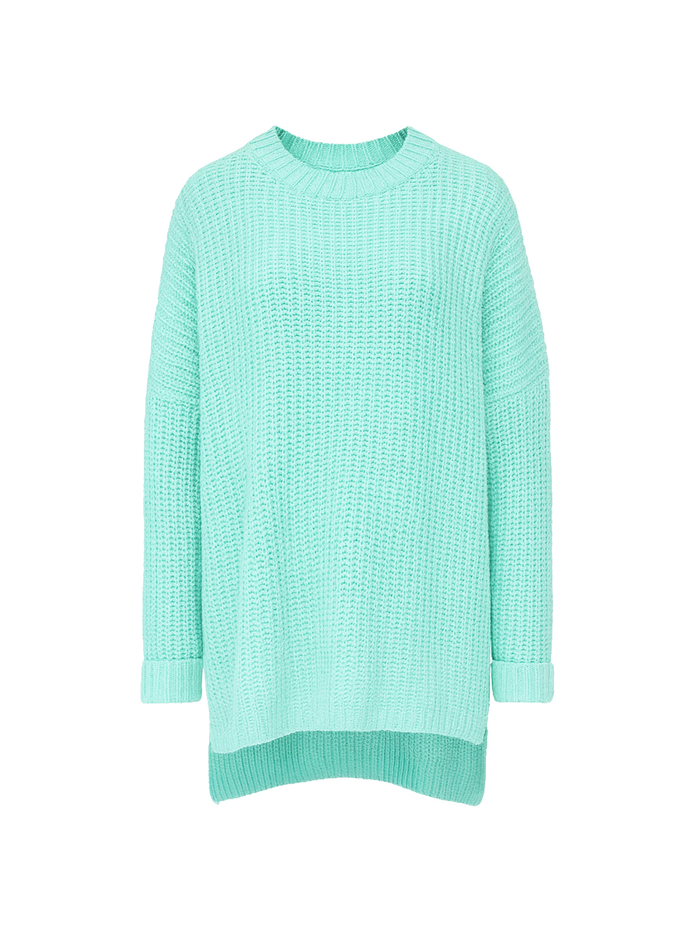 Pullover di Elara in verde: frontale