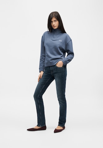 Pepe Jeans Sweatshirt in Blauw: zijkant