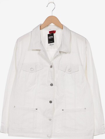 SAMOON Jacket & Coat in 4XL in White: front