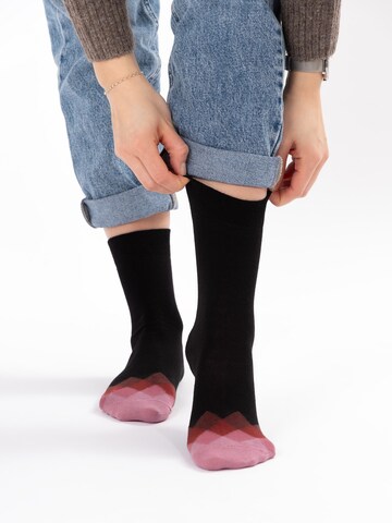 Occulto Socken 'Evelin'‌‌‌‌‌‌ in Orange