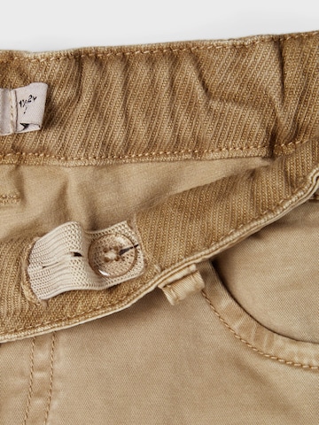 Tapered Pantaloni 'Ben' di NAME IT in beige