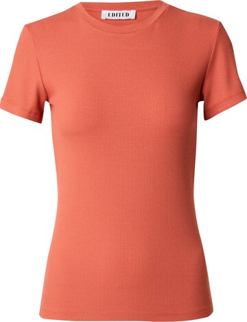 Tricou 'Naara' de la EDITED pe portocaliu: față